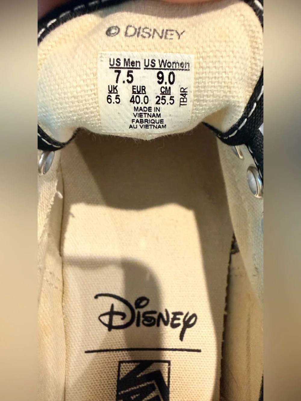 VANS Disney Mickey & Minnie Mouse tropical design Shoes